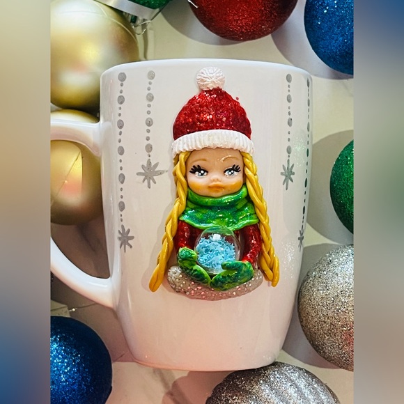 Christmas mug coffee mugs cute mug doll mug - Picture 4 of 15